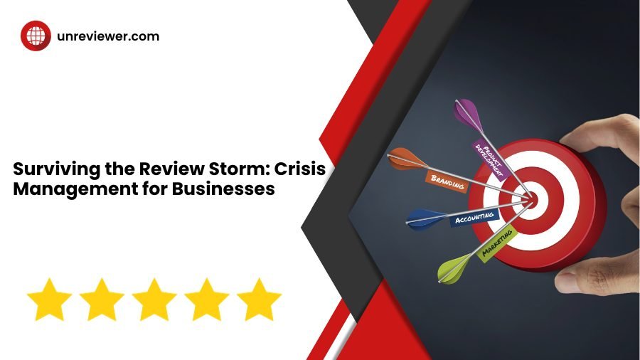 Surviving the Review Storm: Crisis Management for Businesses